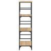vidaXL B&uuml;cherregal Sonoma-Eiche 50x33x117,5 cm Holzwerkstoff
