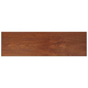 vidaXL Fensterbank Braunes Holz 140 x 45 x 4,5 cm PVC