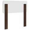 vidaXL Kopfteil mit Kopfteil Braun Eichen-Optik 75 cm Holzwerkstoff