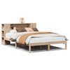 vidaXL Massivholzbett mit Regal ohne Matratze 160x200 cm Kiefernholz