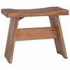vidaXL Hocker Natur 40 x 25 x 31 cm Mahagoni Holz
