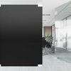vidaXL Fensterfolie Statisch Matt Schwarz 60x2000 cm PVC