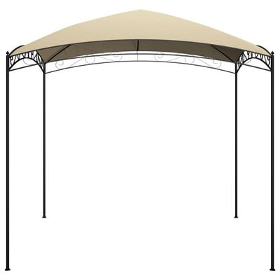 vidaXL Pavillon 3x4x2,65 m Taupe 180 g/m²