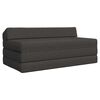 vidaXL Faltbares Sofa Bett Matratze Dunkelgrau 120 x 60 x 49 cm Stoff
