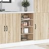 vidaXL Unterschrank Riga Sonoma-Eiche 40x44,5x81,5 cm Holzwerkstoff
