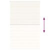 vidaXL Doppelrollo Marmorbeige 140x230cm Stoffbreite 135,9 cm Polyester