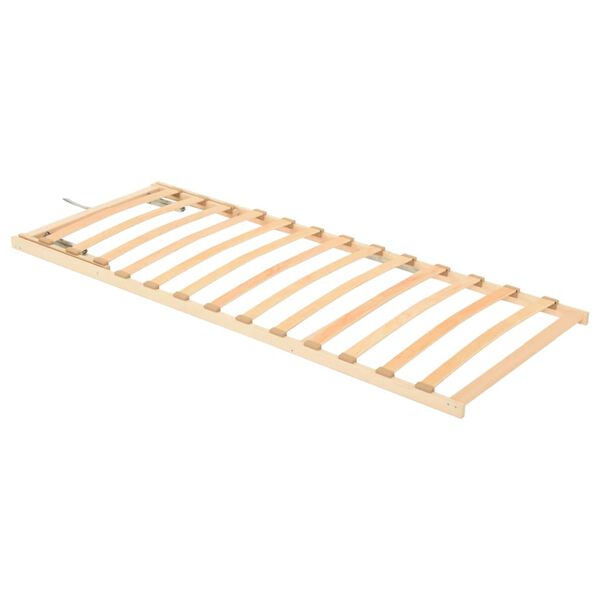 vidaXL Lattenrost mit 13 Latten Verstellbares Kopfteil 70x200 cm