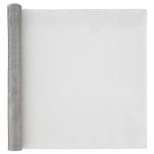 vidaXL Drahtgeflecht 80 x 1000 cm 18 Mesh Edelstahl 304 Silber