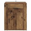 vidaXL Nachttisch mit Schubladen Altholz 35 x 50 x 60 cm Holzwerkstoff