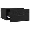 vidaXL Nachttisch Schwarz Eichen-Optik 35 x 35 x 20 cm Holzwerkstoff