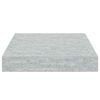 vidaXL Schweberegale 2 Stk. Betongrau 23x23,5x3,8 cm MDF