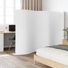 vidaXL Paravent Wei&szlig; 165x800 cm Bambus