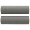 vidaXL 2-Sitzer-Sofa mit Kissen Dunkelgrau 120 cm Stoff