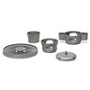 Beeztees H&uuml;hner Snack-Turm 30x30x32,5 cm Grau