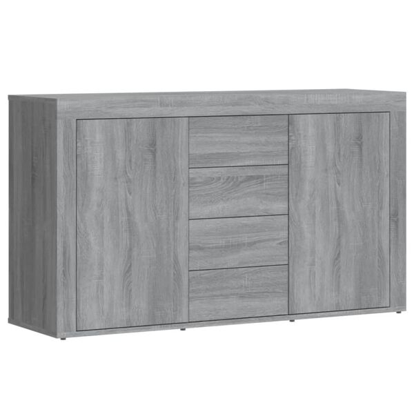 vidaXL Sideboard Grau Sonoma 120x36x69 cm Holzwerkstoff