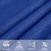 vidaXL Sonnensegel 160 g/m&sup2; Rechteckig Blau 3,5x4,5 m HDPE