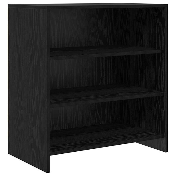 vidaXL Sideboard Schwarz 70 x 41 x 75 cm Holzwerkstoff