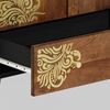 vidaXL Highboard mit Regal Braun 60 x 33 x 100 cm Massivholz Mango