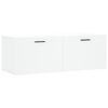 vidaXL Wandschrank Wei&szlig; 100x36,5x35 cm Holzwerkstoff