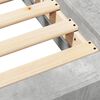 vidaXL Bettgestell Betongrau 75x190 cm Holzwerkstoff
