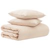 vidaXL Bettw&auml;sche-Set 2 stk. 200 x 220 cm Kapok und Polyester Beige