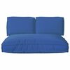 vidaXL Kissenset 3 pcs K&ouml;nigsblau Oxford-Stoff