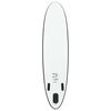 vidaXL Aufblasbares Stand Up Paddle Board Set Schwarz und Weiß