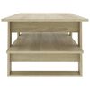 vidaXL Couchtisch Sonoma-Eiche 110&times;55&times;42 cm Holzwerkstoff