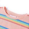 Kinder-T-Shirt Pfirsichrosa 140