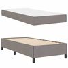 vidaXL Boxspringbett Taupe 90 x 200 cm Stoff
