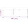 vidaXL Transparente Plane mit &Ouml;sen 1x5 m Polyethylen
