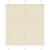 vidaXL Plissee Creme 115x150 cm Stoffbreite 114,4 cm Polyester