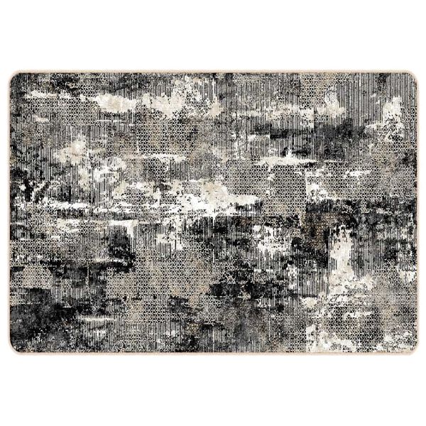 vidaXL Teppich Waschbar Mehrfarbig 160x230 cm