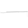 vidaXL Markise Wei&szlig; 4,5 &times; 3 m Metall