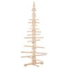 vidaXL Holz-Weihnachtsbaum zur Dekoration 150 cm Massivholz Kiefer