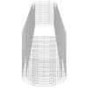 vidaXL Gabionen-Hochbeet Verzinktes Eisen 600x100x100 cm
