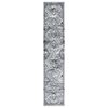 vidaXL Teppichl&auml;ufer BCF Orientalisch Grau 80x400 cm