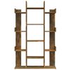 vidaXL B&uuml;cherregal R&auml;uchereiche 86x25,5x140 cm Holzwerkstoff