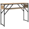 vidaXL Konsolentisch Artisan-Eiche Holzwerkstoff 105x30x75cm