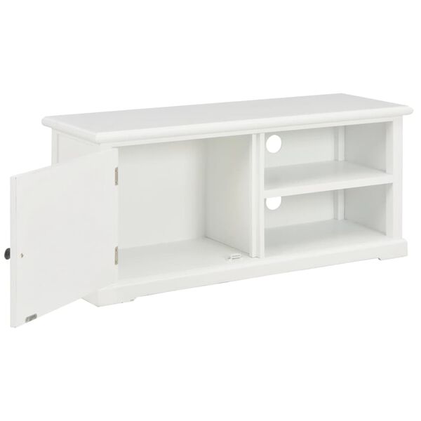 vidaXL TV-Schrank Weiß 90x30x40 cm Holz