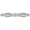vidaXL Riegel 1800 pcs Silber 46 x 17 x 1,2 mm Stahl