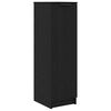 vidaXL Schuhschrank mit Regal Schwarz Eichen-Optik 29,5 x 35 x 101 cm