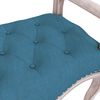 vidaXL Sitzbank Blau 80x45x60 cm Samt