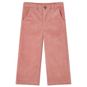 vidaXL Kinderhose Cord Altrosa 104