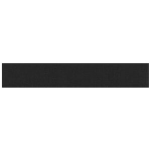 vidaXL Wandkopfteilen 12 stk. 90 x 15 cm Schwarz Stoff