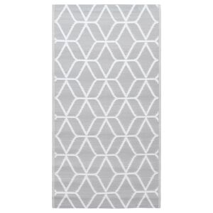 vidaXL Outdoor-Teppich ARAKIL Grau 190x290 cm PP