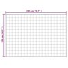 vidaXL Gewichtsdecke Hellcreme 138x200 cm 6 kg Stoff