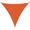 vidaXL Sonnensegel 160 g/m&sup2; Orange 4x4x4 m HDPE
