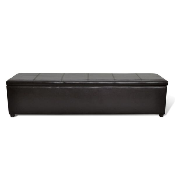 vidaXL Bank mit Stauraum Braun 168x44x44 cm