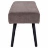 House Nordic Sitzbank Lyla 35x100x44 cm Dunkelgrau